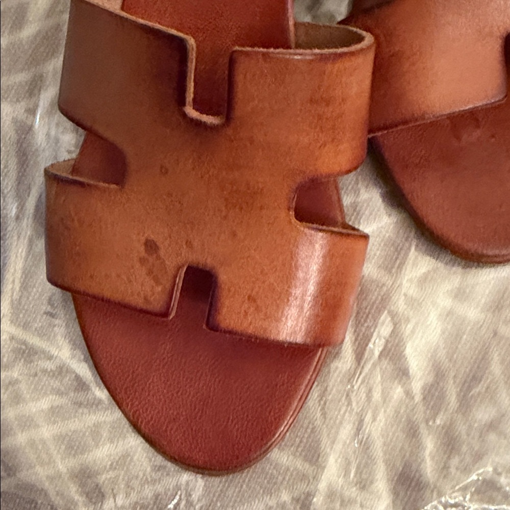 Steven by Steve Madden Brown Slide Sandals - Picture 3 of 10
